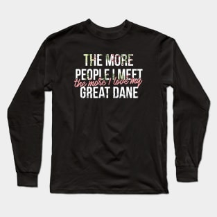 Great dane Long Sleeve T-Shirt